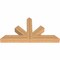 Ekena Millwork Saratoga Timber Gable Bracket, Western Red Cedar, 60"W x 32"H x 5 1/2"D x 5 1/2"F, 13/12 Pitch GBW060X32X0606SAR00SWR - alternate 5